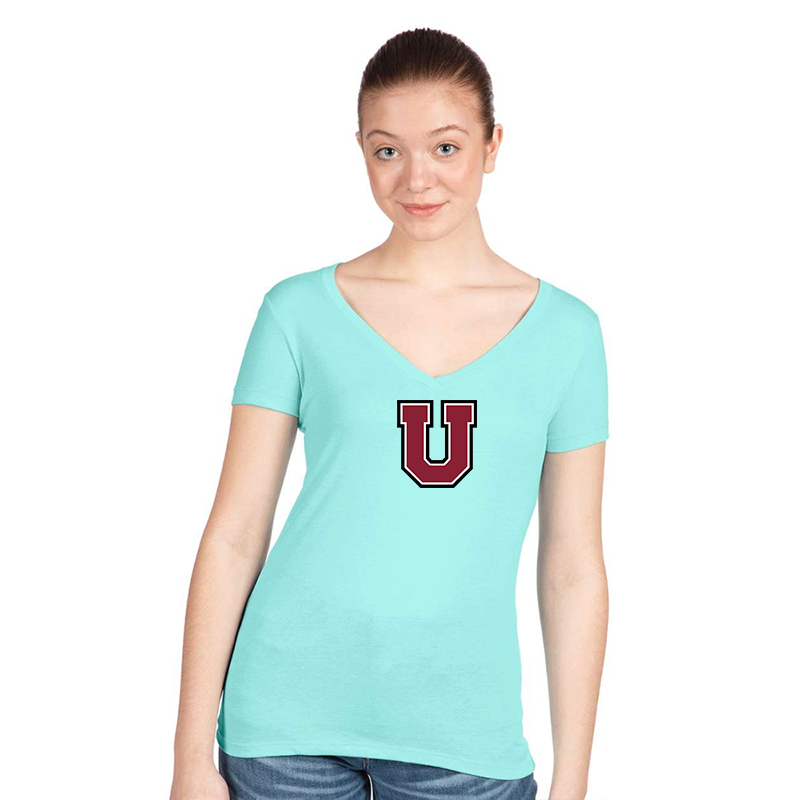 Women's Union Dutchmen  Next Level V-Neck T-Shirt